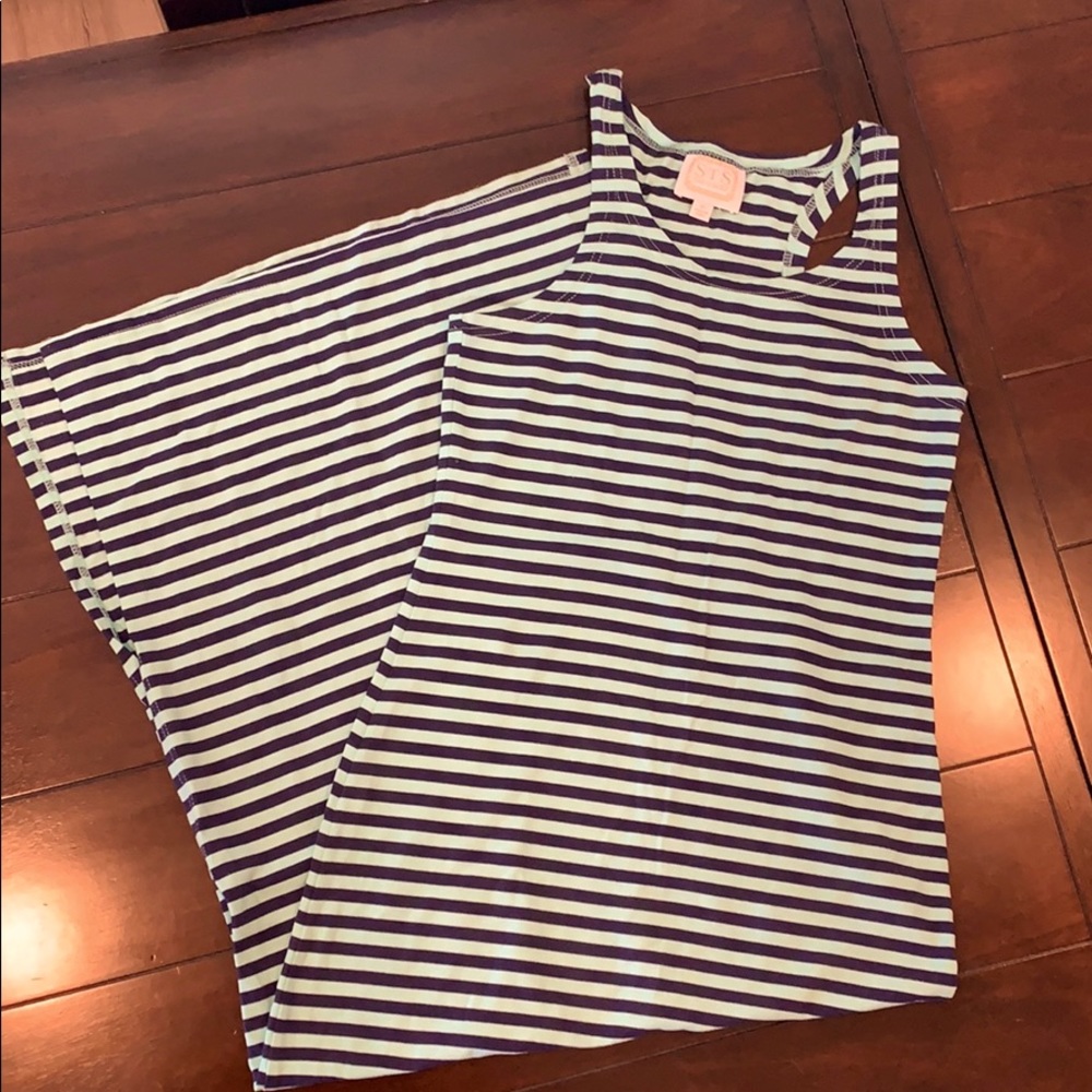 Race back long dress